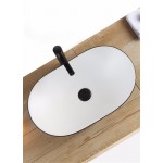 Накладной умывальник Rea Royal Black/White Накладной умывальник Rea Royal Black/White